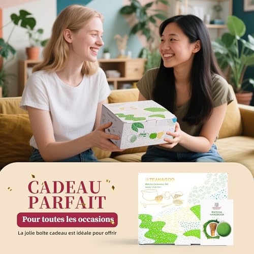Vue 6 de Teanagoo Matcha Kit Rose