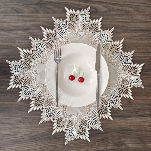 Vue 7 de Nappe Carree En Lin