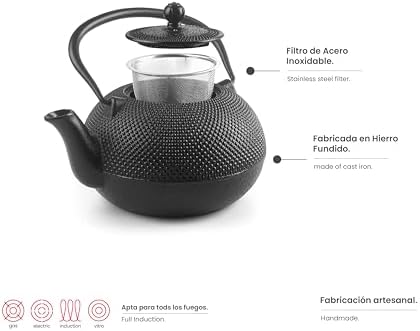 Vue 2 de Ibili Theiere En Fonte