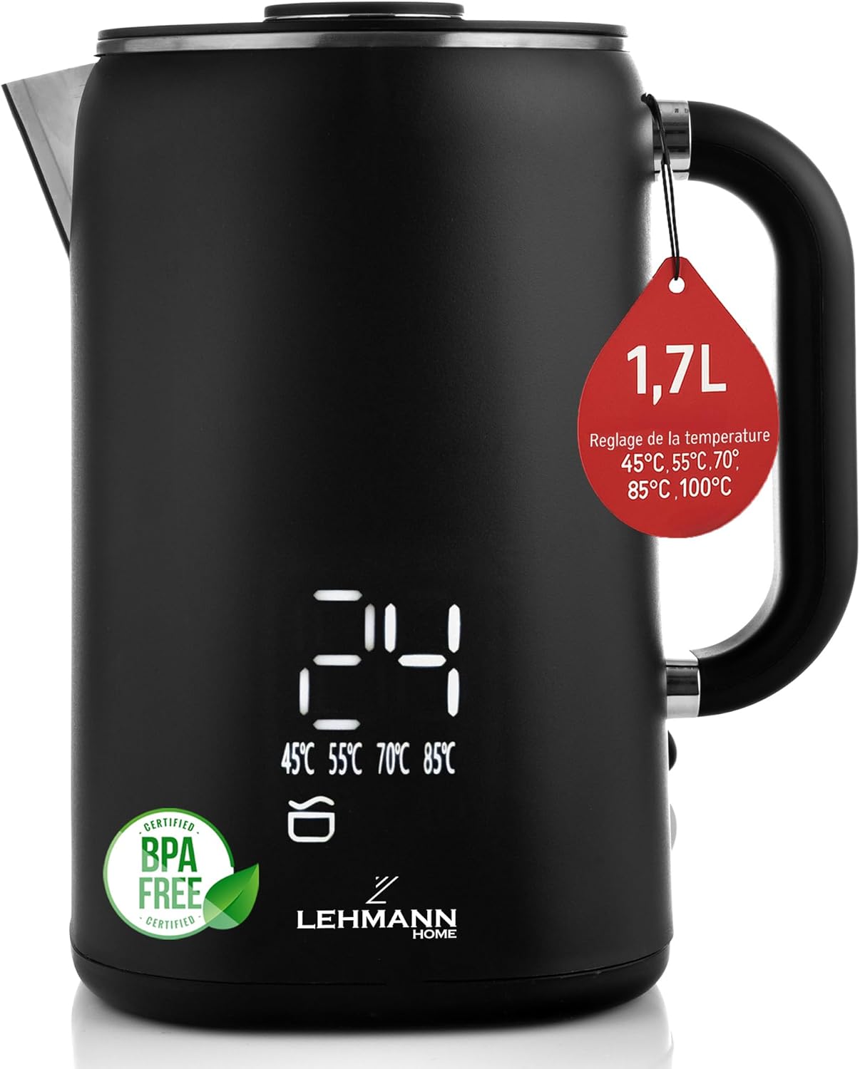 Lehmann Bouilloire Electrique Inox