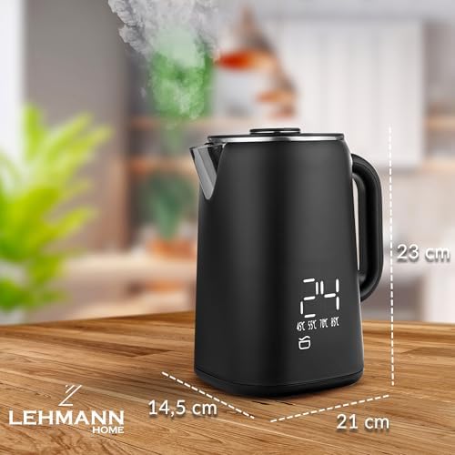 Vue 3 de Lehmann Bouilloire Electrique Inox