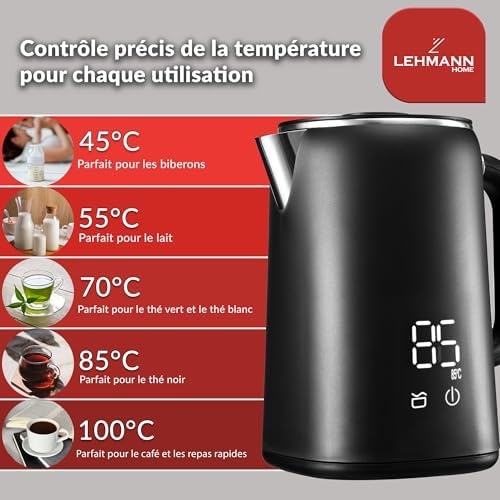 Vue 5 de Lehmann Bouilloire Electrique Inox