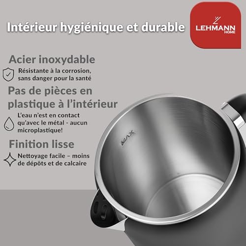 Vue 6 de Lehmann Bouilloire Electrique Inox