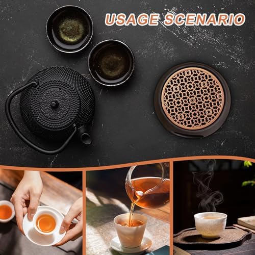 Vue 4 de Rechaud Pour Theiere En