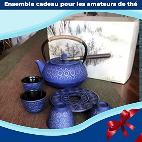 Vue 5 de Ensemble Theiere En Fonte