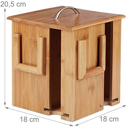 Vue 4 de Relaxdays Boite The