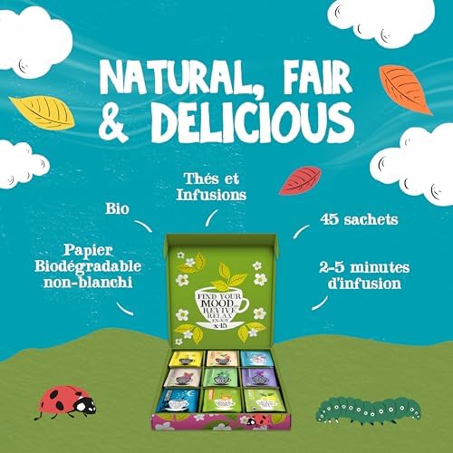 Vue 2 de Clipper Coffret Decouverte Infusions