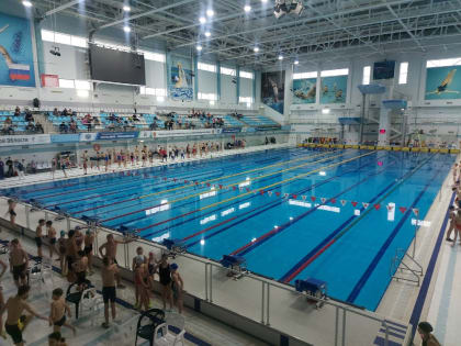 Во дворце водных видов спорта "Руза" прошел II этап областных соревнований "Золотая рыбка".​