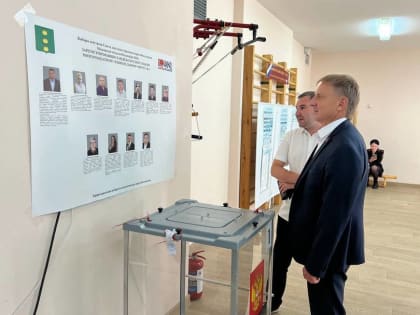Выборы в Котельниках: депутаты проверяют ход голосования