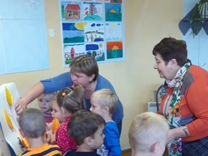 Творческий урок прошел в Серединском ЦСДК горокруга Шаховская