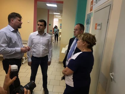 Глава городского округа Реутов посетил с рабочим визитом поликлинику N2