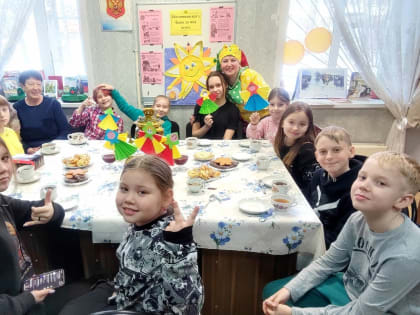 В Краснооктябрской библиотеке состоялось чаепитие