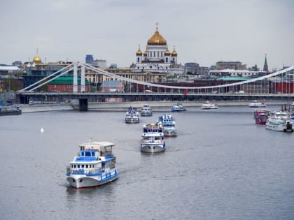 Речные электрические суда начнут курсировать в Москве уже в этом году