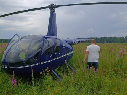 В Люберцах совершил аварийную посадку частный вертолёт