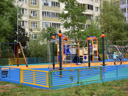 В 2023 году в Химках установят три новые детские площадки