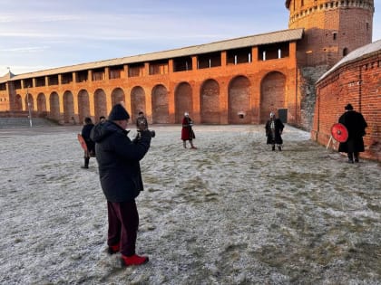 Историческое кино в Коломне: съемки документального фильма