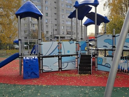 Благоустройство детских площадок в Белоозерском