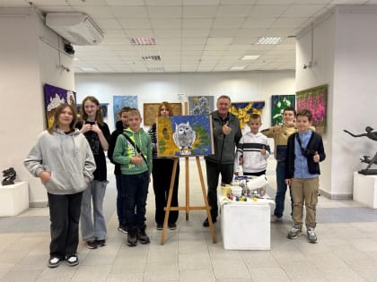 Выставка «Нить Ариадны» вдохновила школьников Орехово-Зуева