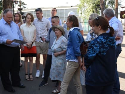 На встрече в парке авиаграда жуковчанам рассказали об установке памятника Ту-144