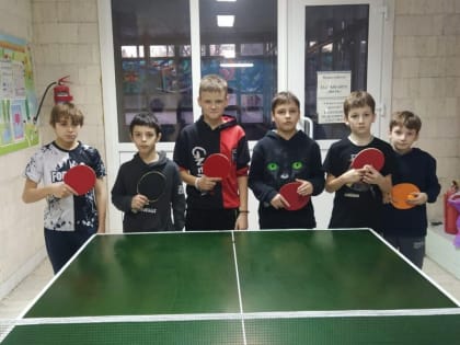 Рождественские турниры по настольному теннису провели для детей из Курской области