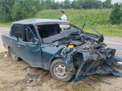 Жёсткое лобовое ВАЗа и другие ДТП