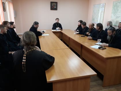 Братское совещание духовенства Серпуховского благочиния