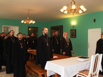 Братское совещание духовенства Егорьевского благочиния