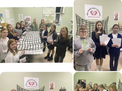 Тучковские школьники узнали о деятельности благотворительной организации «Золотые руки Ангела»