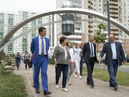 Глава городского округа Эльмира Хаймурзина  проинспектировала мкр. Изумрудные холмы