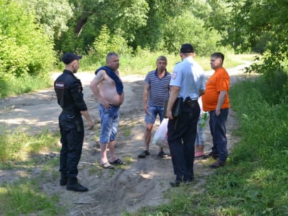 В Коломне сотрудники полиции и общественник провели оперативно-профилактическое мероприятие «Курорт»