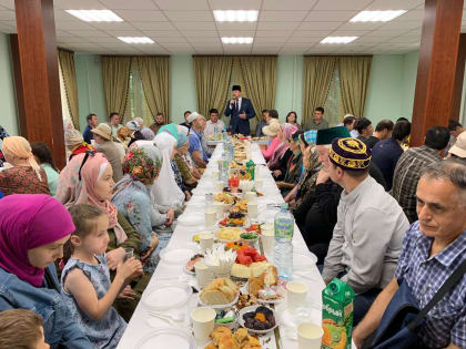 Мусульманская община г. Пушкино провела торжественный обед в честь наступившего мусульманского нового года