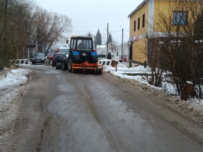 Расчистка придомовых дорог и переулков 2022