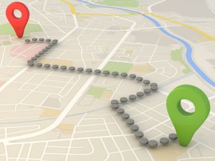 Маршрут построен! Впереди ж/д переезд!