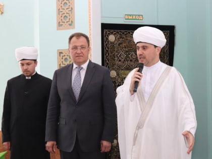 Глава Богородского городского округа посетил Ногинскую Соборную мечеть