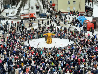 Более 7 тысяч человек приняли участие в праздновании Масленицы в Королёве