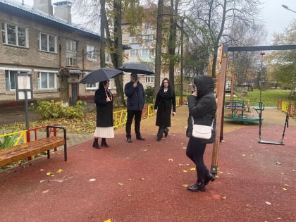 Проверка состояния дорог и благоустройства в Рузском округе