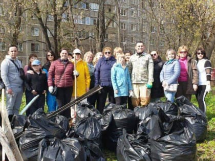 Порядка шести тысяч подольчан приняли участие в субботнике