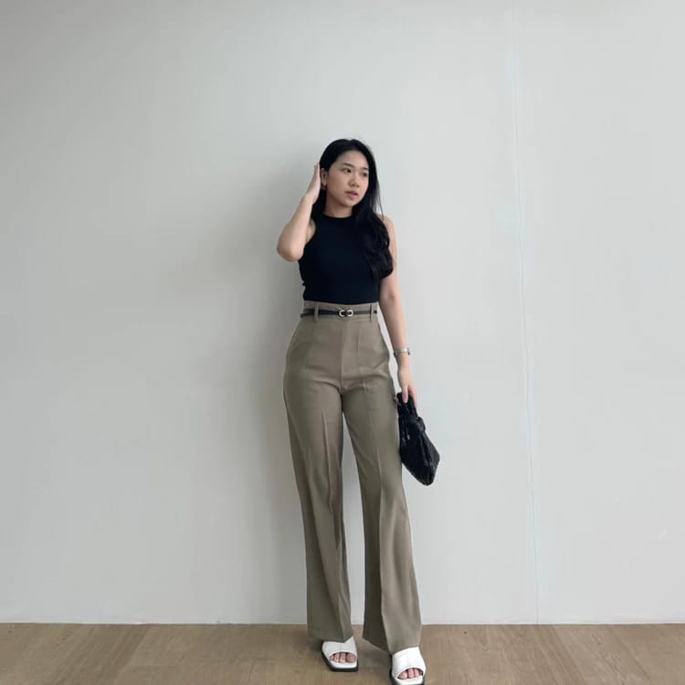 Straight Cut Pants