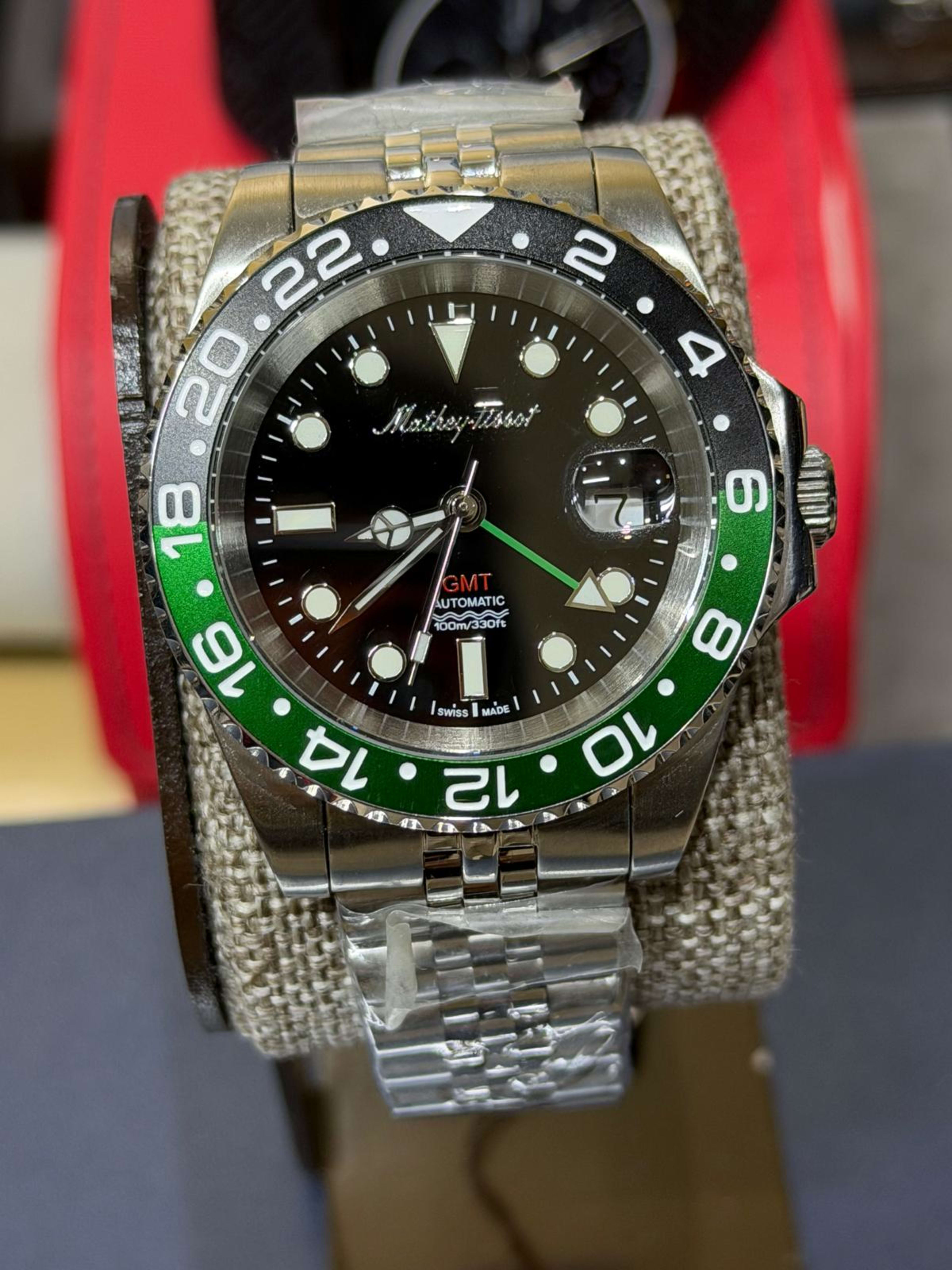 Mathey Tissot GMT Automatic H903ATNV 42mm