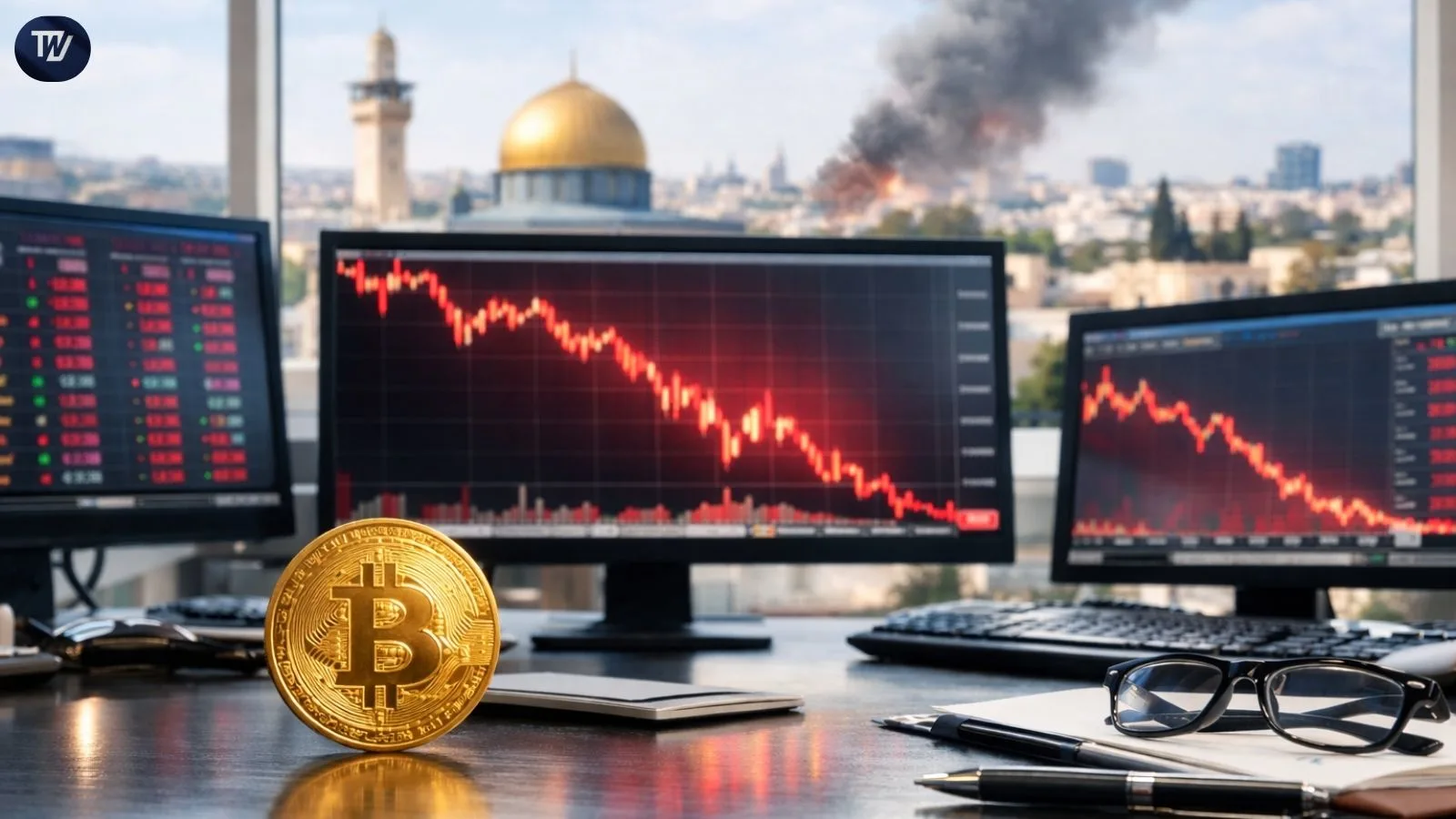 Bitcoin Plunges Below $63,000 Amid US-Israel Strikes On Iran