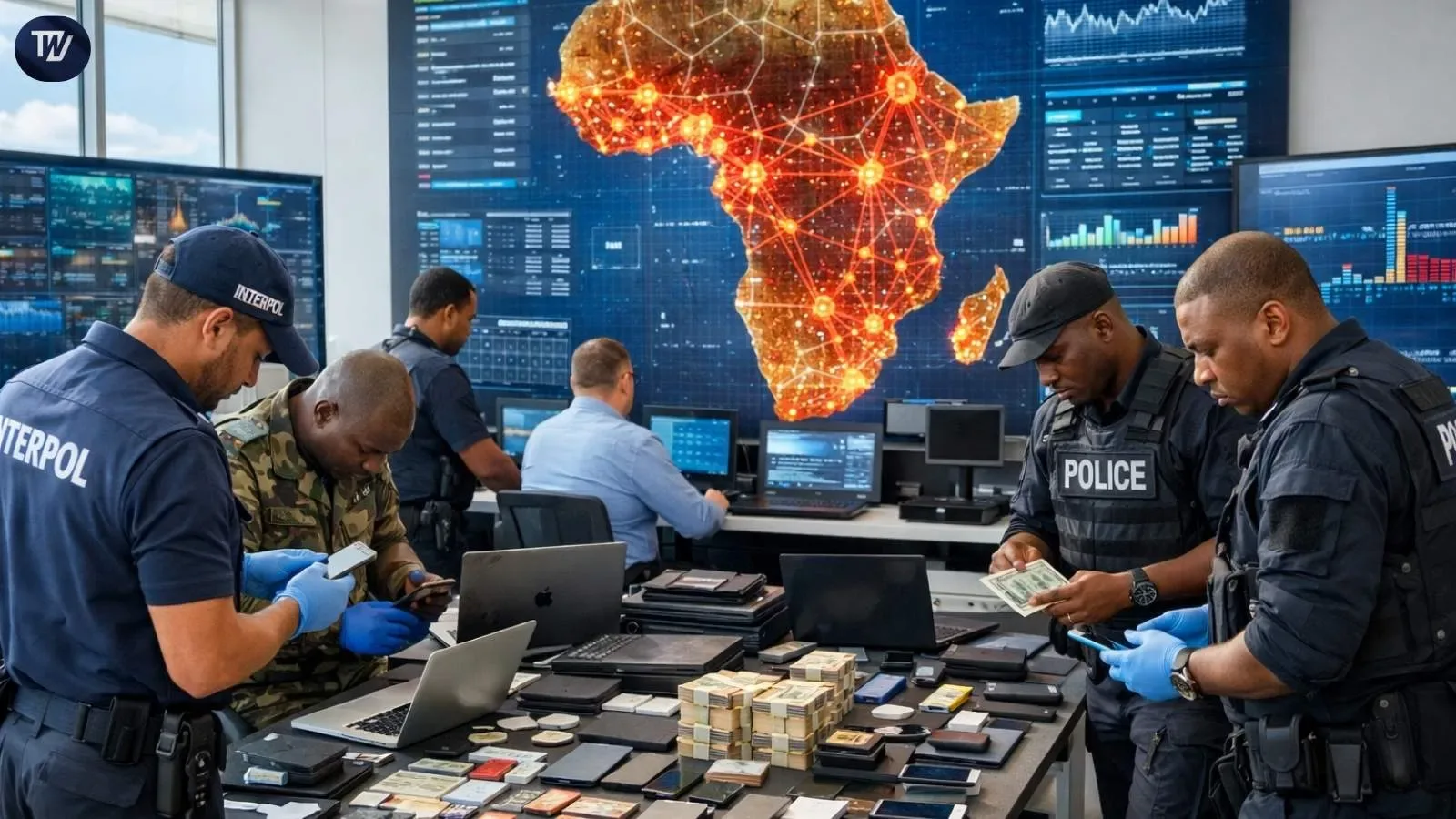 Africa Linked To $45 Million Online Scam Ring As INTERPOL Arrests 651 Suspects