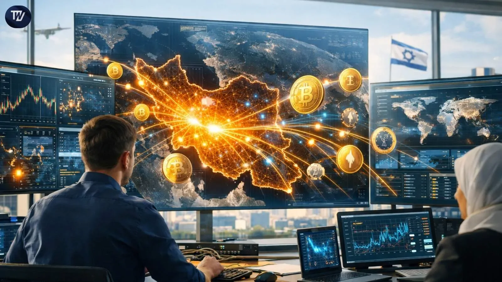 Post-Strike Crypto Activity In Iran Rises Sharply As $10M+ Flows Move On-Chain