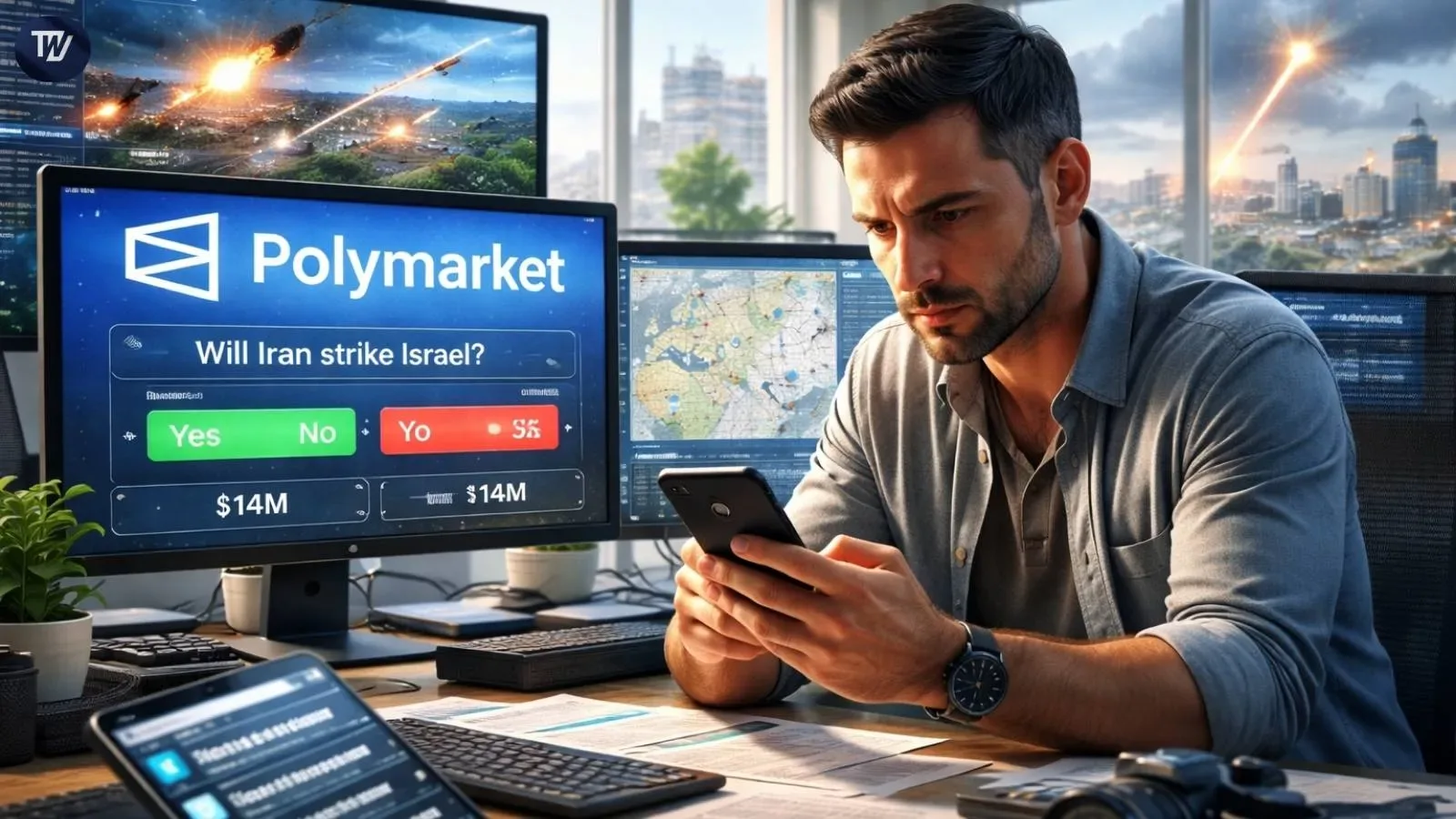 Polymarket Bettors Threaten Journalist Over Iran Missile Report