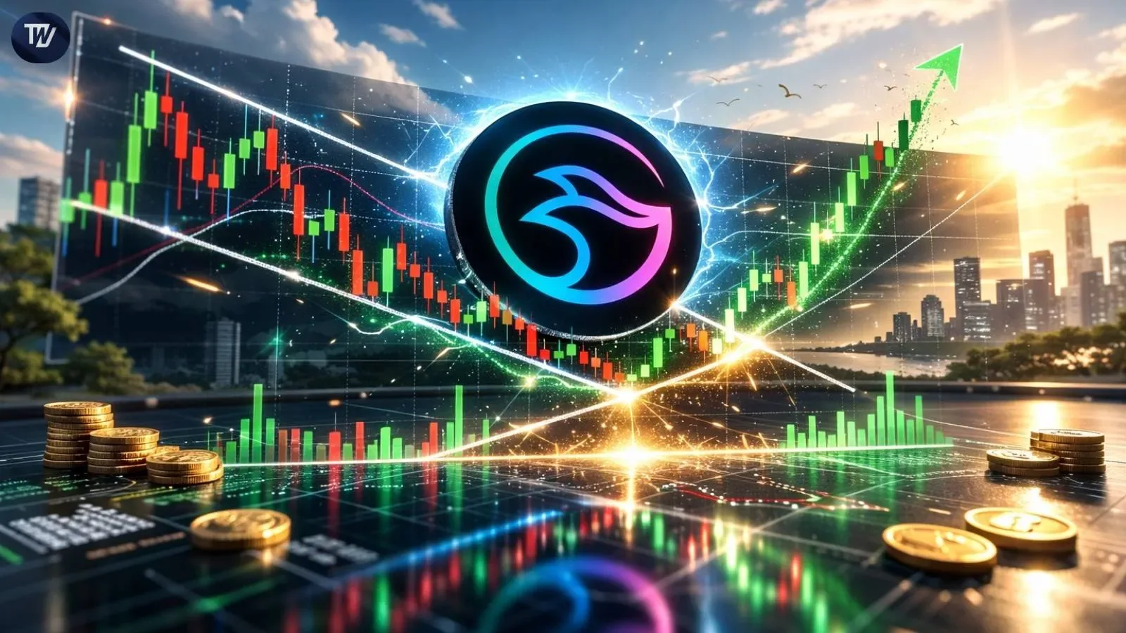 MANTA Falling Wedge Pattern Signals Potential Bullish Reversal to $0.35