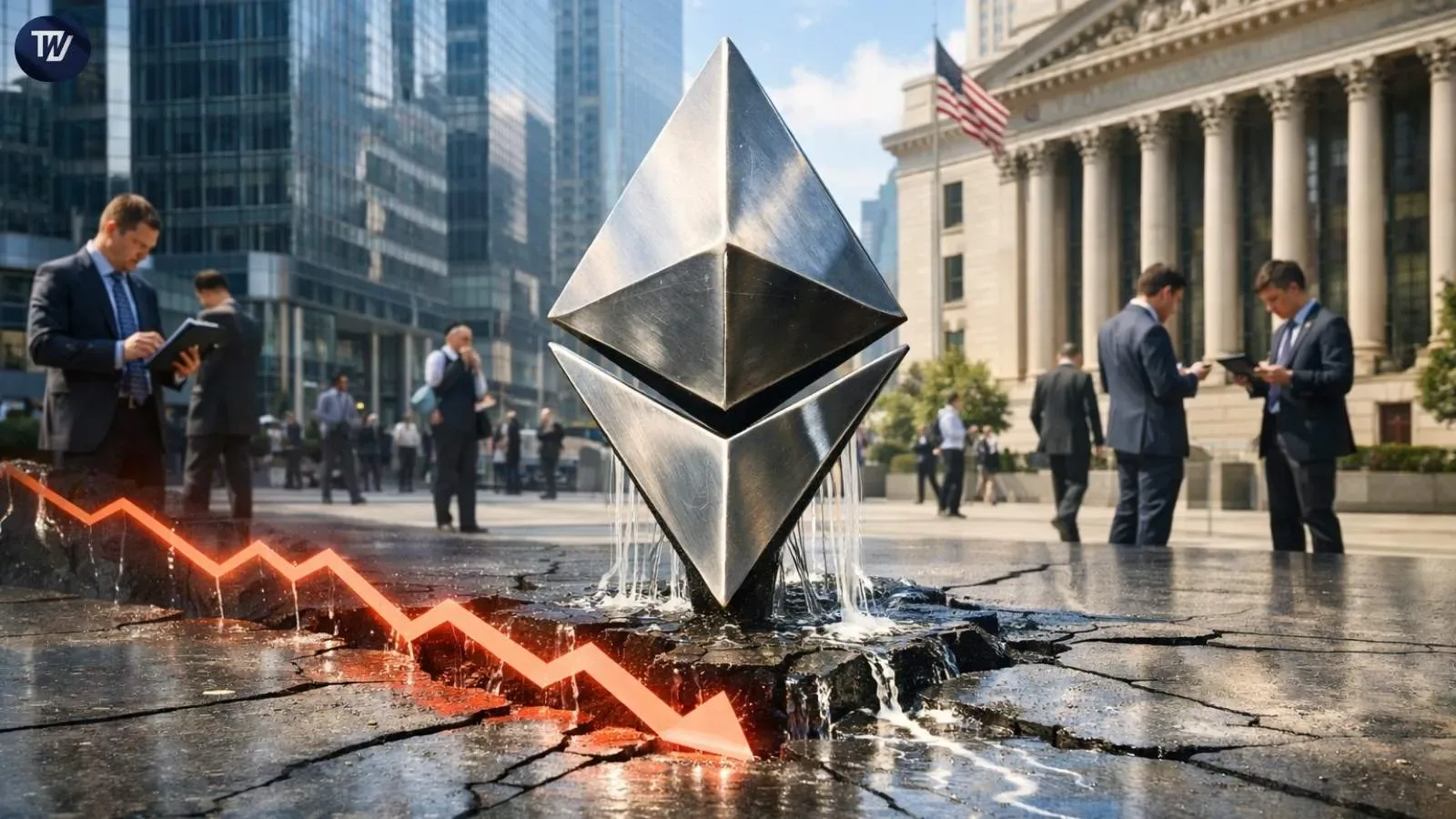 Ethereum’s Long Squeeze Risk Intensifies as ETH Price Drops to $2,100