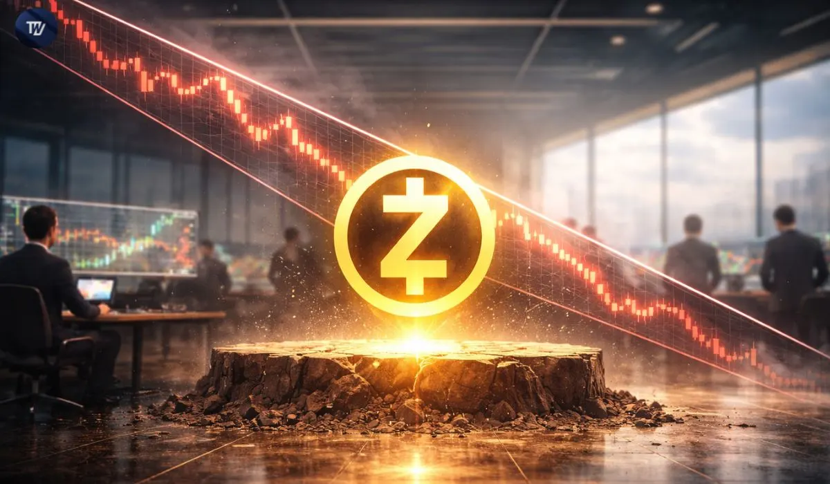 Zcash Struggles to Hold Support as $300 Reclaim Becomes Critical for Bulls