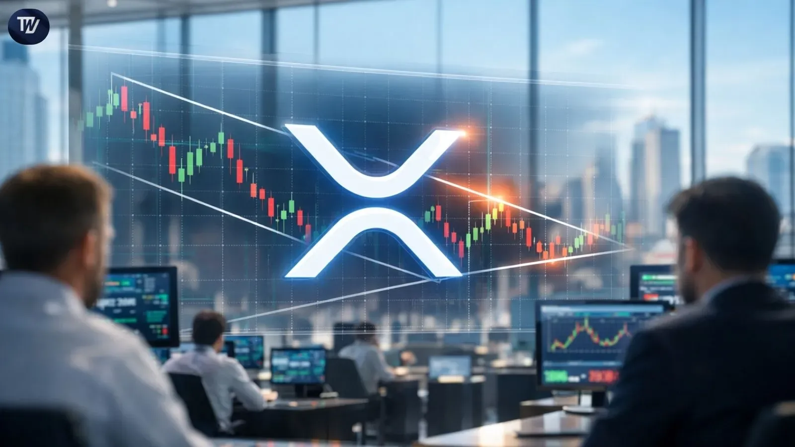 XRP Forms Falling Wedge as Bulls Eye Break Above $1.46
