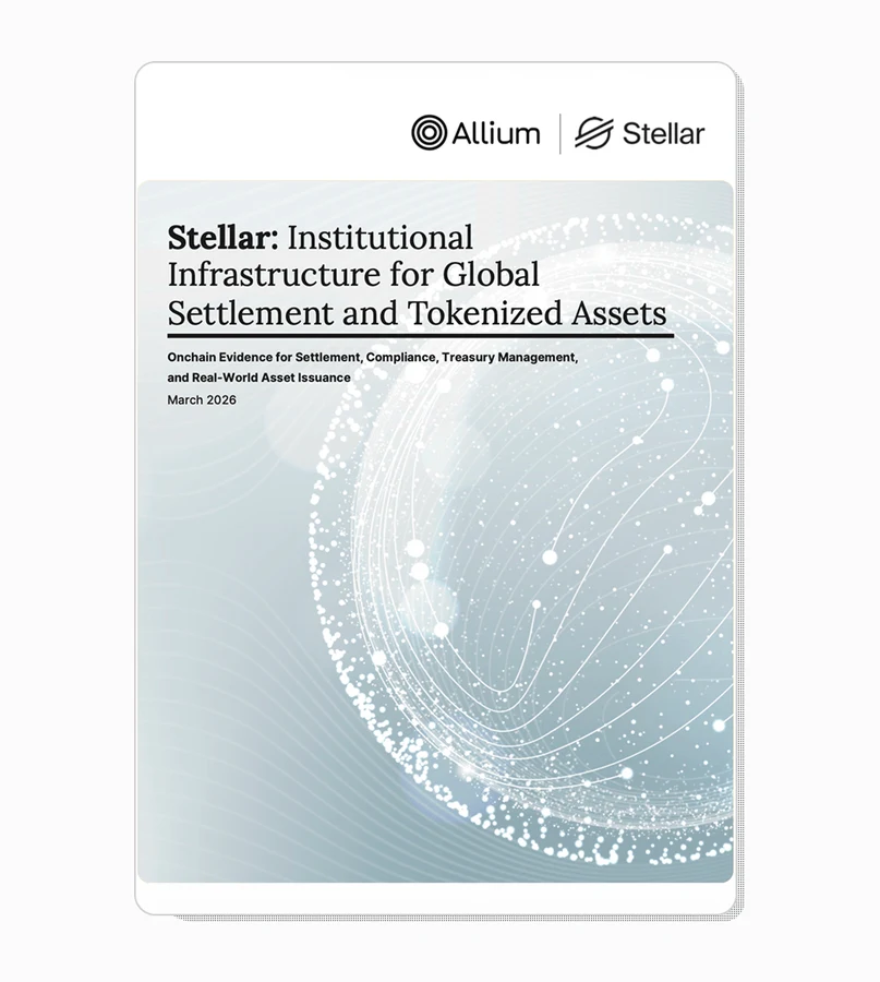 Stellar has teamed up with Allium Labs