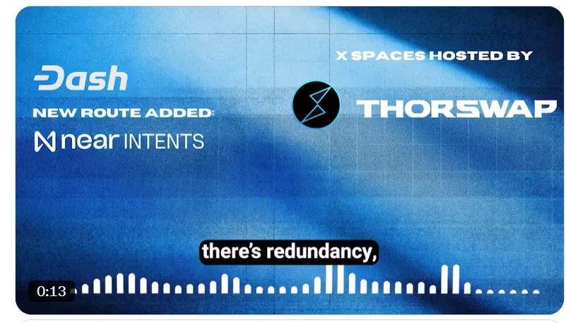 Dash Boosts Liquidity and Reach with THORSwap