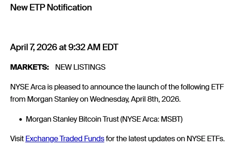 NYSE’s listing notice